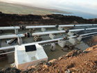 Sicim Gas Pipeline works at Sullom Voe, Shetland